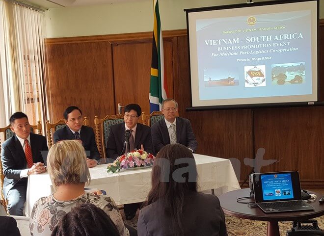Việt Nam và Nam Phi thúc đẩy hợp tác trong lĩnh vực vận tải biển